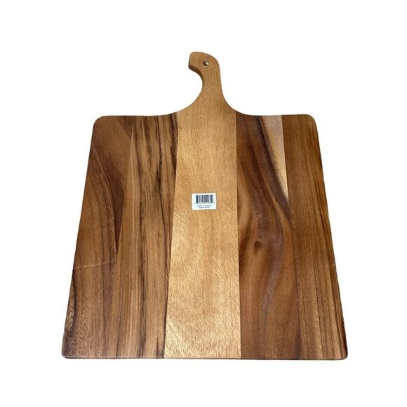 Cutting Board wooden rounded handle large Cayman Jack engraved alligator NEW - Picture 3 of 5